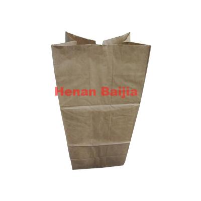 China 30 Gallon Biodegradable 2 Ply Yard Garbage Sack Biodegradable Paper Bag for sale