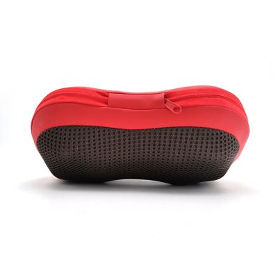 China PX-XP01 RTS Massager Infrared Electronic Massage Pillow Neck Cushion Pillow Kneading Back Massager (RED) for sale