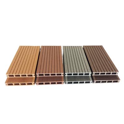 China Anti-water Tianze Compound Engineered Hybrid Wood Plastic Flooring Anti UV Waterproof WPC decking for sale