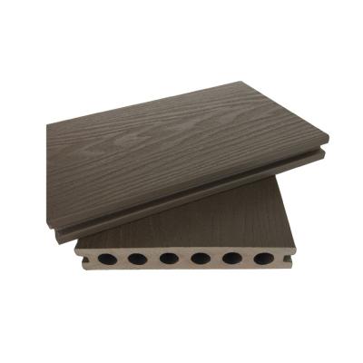 China Modern Outdoor Anti-Slip Hollow WPC Decking Board For Swimming Pools for sale