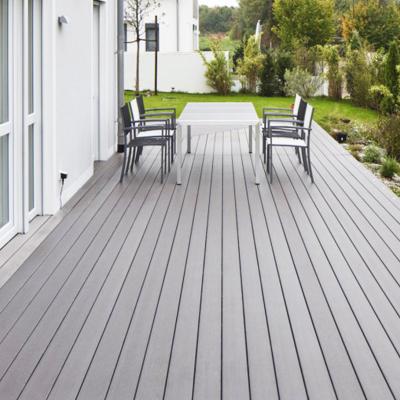 China Commercial Wpc Flooring Tianze Decorations Anti-water Wood Board Decking Plastic Use wpc Flooring for sale