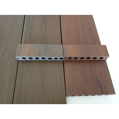 China 2020 modern top quality pvc anti wpc material anti uv composite decking for sale