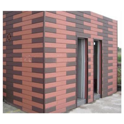 China Modern Hot Sale Cheap Custom Grain Material Wood Building Exterior Wood Grain 3D Wall Plank for sale