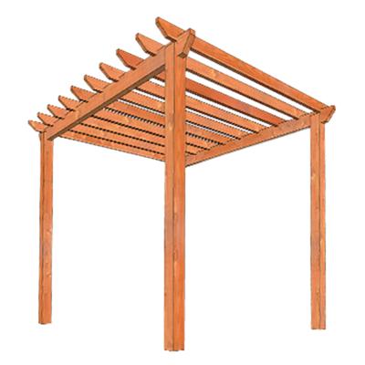 China Tianze easily assembled wooden garden patio pavilion pergola grape wpc pergola gazebo gazebo for sale