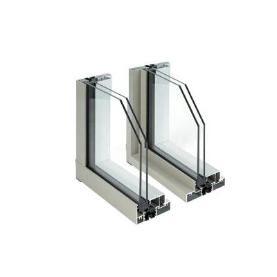 China Industry Aluminum Window Sash Aluminum Frame For Windows Frame Casement Aluminum Window Roller Channel for sale