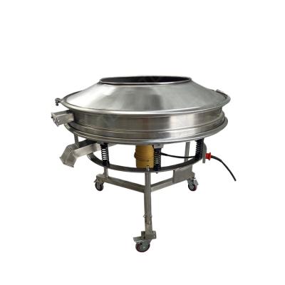 China Food and Chemical Industry Vibrating Screen Juice Filter High Frequency Circular Sieve for sale