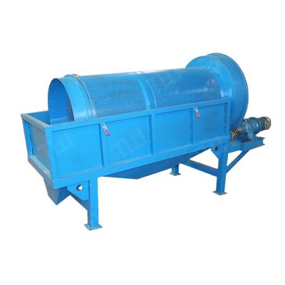 China Ore Compost Sieve Drum Filter Trommel Vibrating Screen for sale