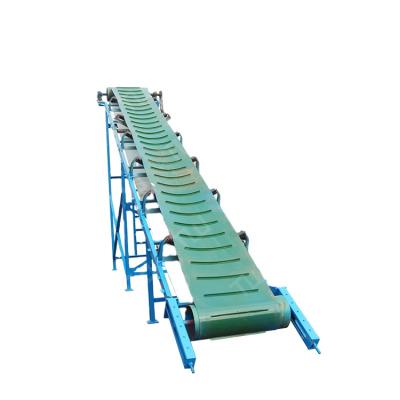 China Rubber Belt Conveyor Adjustable Height Heat Resistant Climbing Movable Belt Conveyor for sale