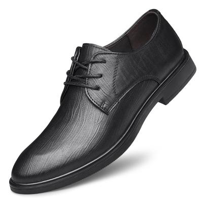 China Custom Wholesale Genuine Leather Anti-Smell Formal Men Up Latest Autumn Dress Shoes Man Casual for sale