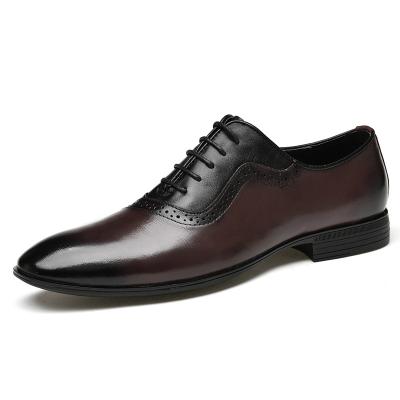 China 2022 Hot Selling Anti-odor Elegant Style Business Genuine Leather Good Quality Full Formal Men Dress Oxford Shoes for sale