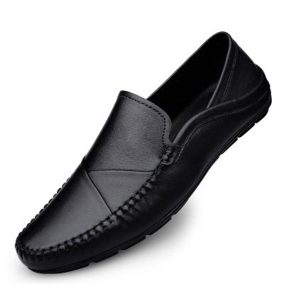 China Insulative New Design Casual Men Leather Shoes Slip On Dress Business Loafers for sale