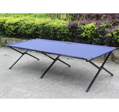 China queen size folding camping bed 95X228X58CM for sale