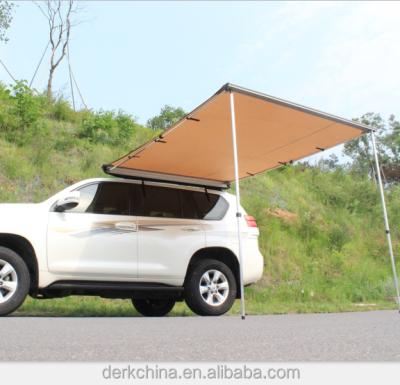 China Camouflage / Field Game 4x4 Car Side Tent With 280g Canvas Material for sale