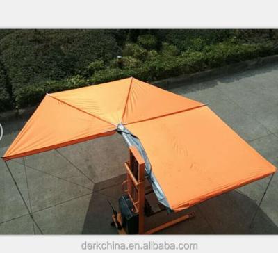 China Camouflage/Field Game Orange Color Square Car Side Foxwing Tent for sale