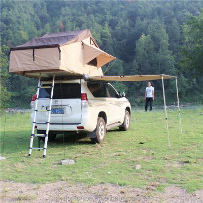 China Camouflage Game / Field Off Road Motorhome Roof Top Awning Tent for sale