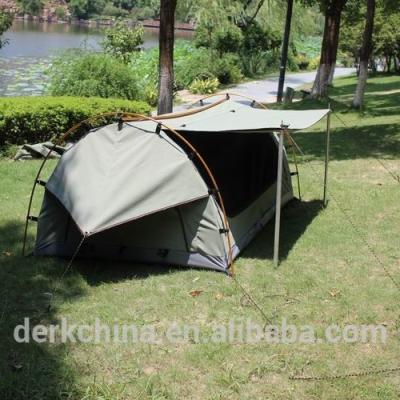 China Camouflage Free Standing Outdoor Game Canvas Tent / Large Size Double Loot Field for sale