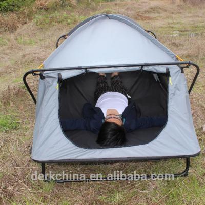 China Camouflage / Field Game Folding Off The Ground Camping Bed Tent for sale