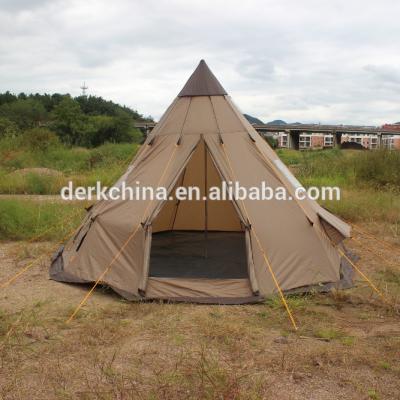 China High Quality Camouflage / Field Game 4 Person Hot Sale Teepee Tent for sale