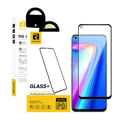 China Anti-fingerprint 1 Pack High Transparent 0.33mm For Realme 7 Oppo A52 A92 Mobile Phones Screen Protectors Display for sale