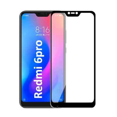 China Advanced Anti-fingerprint Touch 2.5D 9H High Clear For Redmi 6 PRO High Transparent Tablet Screen Protector for sale