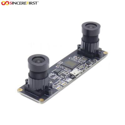 China 3D Binocular Dual Lens Camera Module 1MP 1/4