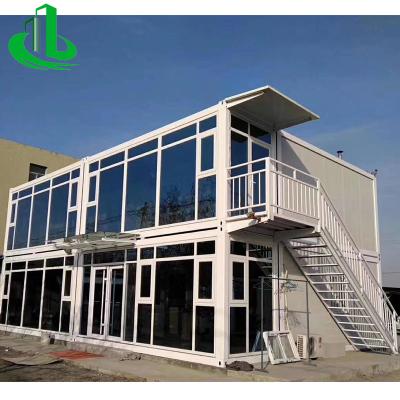 China 20ft Modern Modular Prefab Homes 40ft Modern Metal Frame Design Prefab Shipping Container House Kits Sip House for sale