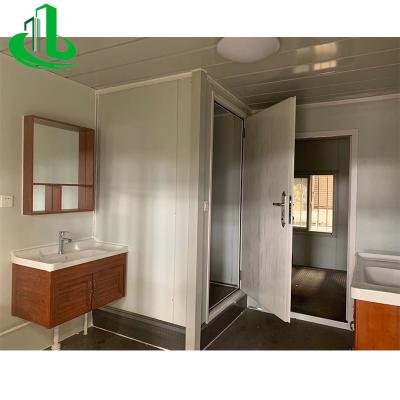 China Modern design prefab flat pack prices luxury china 20ft insulation homes container living container house for sale