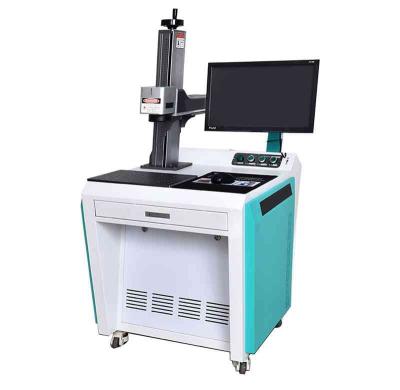 China VISION SYSTEM Fiber Laser Marking Machine Metal No-metal Laser Marking for sale