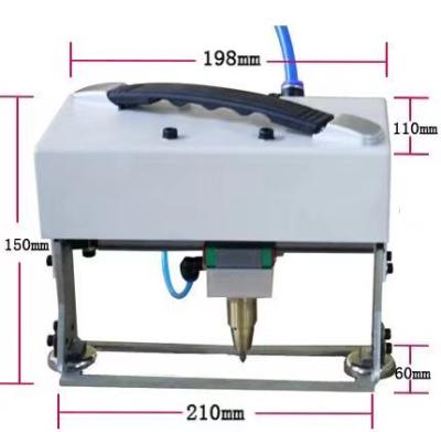 China Handheld Pneumatic Machinery Repair Shops Small Marking Machine Is Convenient, Quick And Easy To Operate Metal Coding Machine for sale