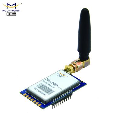 China Power RF Transmitter Long Range 8KM Wireless LORA Transceiver Module 4K High Bytes for sale