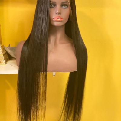 China High Quality Wholesale Silky Straight Wave Ideal No Chemical Double Drawn Virgin Hair for sale