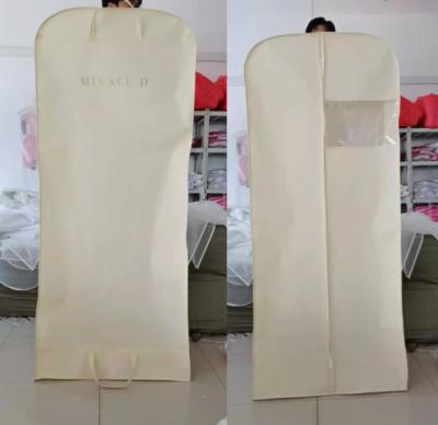 China Wholesale Shock Resistance Polyester Garment Bags For Non Woven Wedding Bags Wedding Dresses With High Quality Wedding Bags for sale