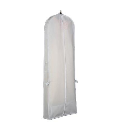 China Wedding Dress Bag Polyester Garment Bags For Wedding Dresses With High Quality for sale