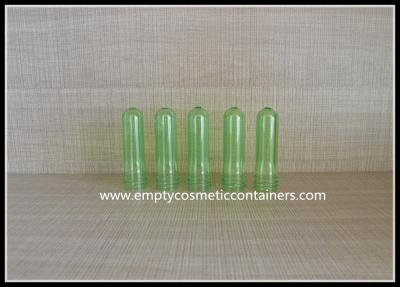 China 9g Green PET Bottle Preform Plastic Injection Molding Customized for sale