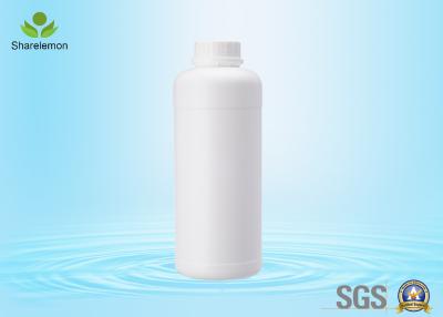 China White Plastic Shampoo Bottles , 1000ml Shower Gel Plastic Bottle for sale