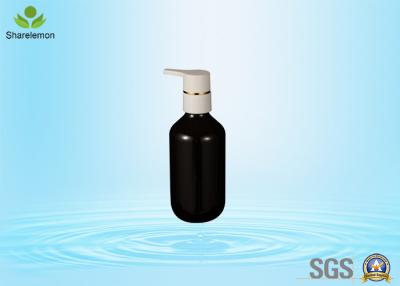 China 200ML Beauty Frosted Plastic PET Latex Bottles with Pump / Cap for sale