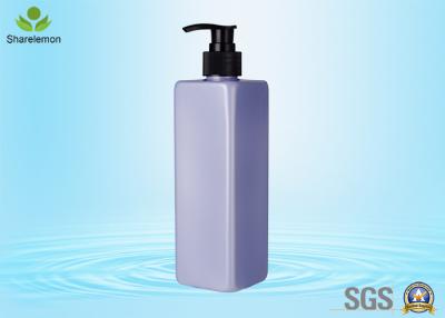 China Square Shape Plastic Shampoo Pump Bottles with Pressure Pump for Shampoo 480ml zu verkaufen