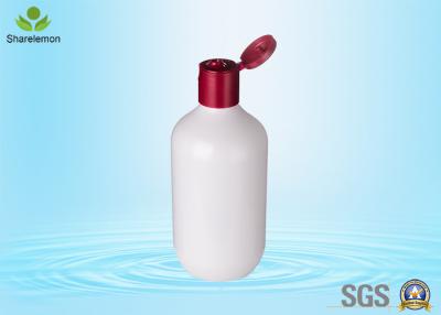 China 500ml Large Plastic White Cylinder PET Eco Friendly  Bottles For Emollient en venta