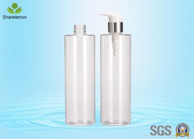 China 400ml Plastic Lotion Bottle / Reusable Empty Shampoo Pump Bottle for sale