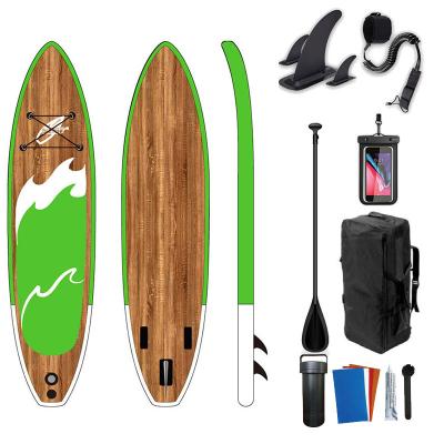 China Wholesale High Quality Unisex Double Layer PVC Drop Stitch Surfboard SUP Rack Inflatable Paddle Boards for sale