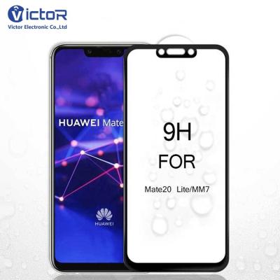 China High Full Clear 5D Glue Glass Shockproof Cover Tempered Glass For Huawei Mate 20 lite Micas de Vidrio Para Telefonos de Huawei for sale