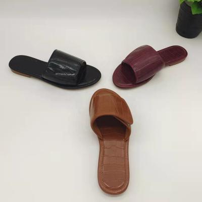 China Wholesale Custom Designer Logo Ladies Slide Sandals Women Anti-odor 2022 Slippers Luxury Slippers for sale