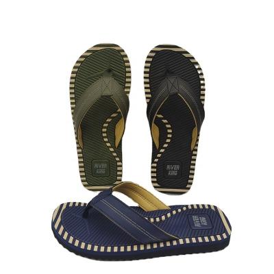 China Anti-Smell OEM ODM Wholesale Men's Flip Flops Slippers Light Summer Slippers Fashion Trend Slide Strap Shoes for sale