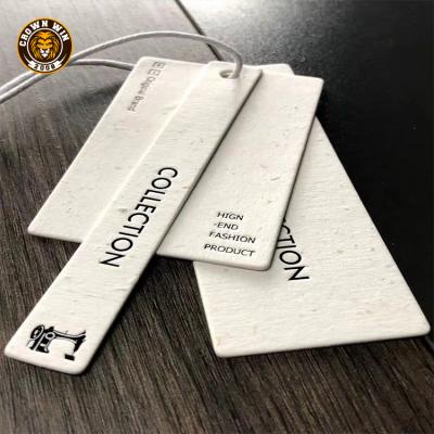 China Crownwin Recyclable High Quality Customized Hang Tag String Paper Hang Tags For Package for sale