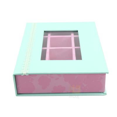 China Recyclable Customized Paper Cajas Para Chocolates Boite De Chocolat Chocolate Box For Candy Packaging Gift Boxes With Window for sale