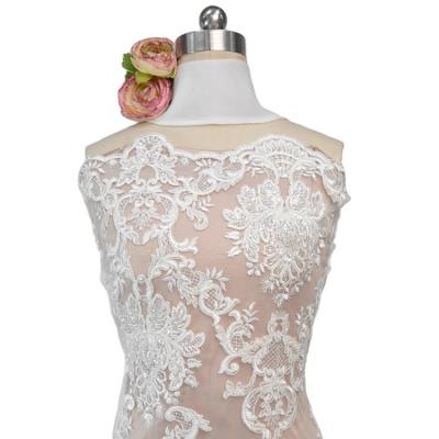 China Other profession 2021 new design hot sale luxury white trimming lace for woman for sale