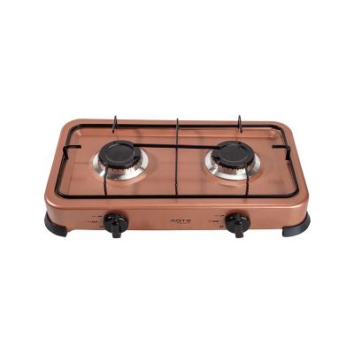 China Hotel Stainless Steel Desktop Household Travel Portable Restaurant Kitchen Cooker Camping Gas Burner Stove for sale