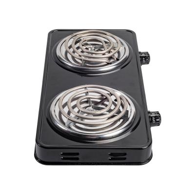 China Wholesale Durable Indoor National Portable Electric Stove Cooker Stainless Steel Double Burner Hotel Restaurant Hot Dish for sale