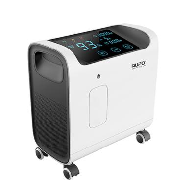 China 5l Oxgen Generator Plastic Portable Concentrator Portable Oxygen Supplies Health Care Mini Oxygen Concentrator for sale