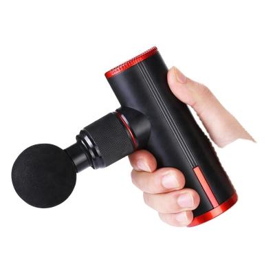 China Custom Logo High Frequency Fascia Handheld Body Therapy Percussion Deep Vibration Mini Body Tissue Massage Gun for sale